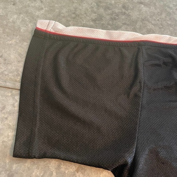 Vintage K-Swiss Jersey Shirt Womens Small Medium USA V-Neck Embroidered Black - Picture 4 of 14